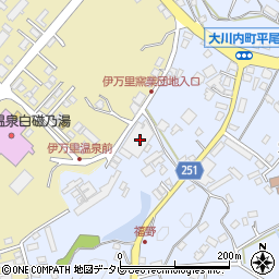 佐賀県伊万里市大川内町丙平尾1964周辺の地図