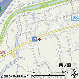 佐賀県多久市多久町西ノ原2221-1周辺の地図
