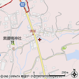 福岡県八女郡広川町日吉942-3周辺の地図