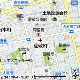 市交通局周辺の地図
