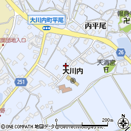 佐賀県伊万里市大川内町丙2449周辺の地図