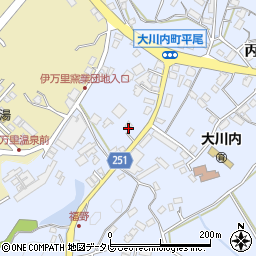 佐賀県伊万里市大川内町丙2501周辺の地図