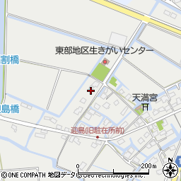 佐賀県神埼市千代田町迎島827周辺の地図