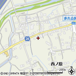 佐賀県多久市多久町西ノ原2216-1周辺の地図