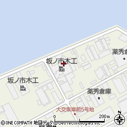 坂ノ市木工周辺の地図