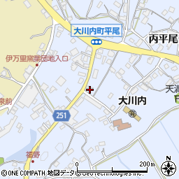 佐賀県伊万里市大川内町丙2486周辺の地図