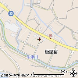 佐賀県多久市西多久町板屋宿6297-1周辺の地図
