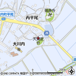 佐賀県伊万里市大川内町丙平尾2362-1周辺の地図