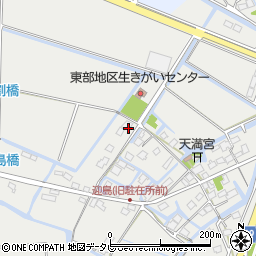 佐賀県神埼市千代田町迎島828周辺の地図