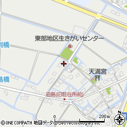 佐賀県神埼市千代田町迎島828周辺の地図