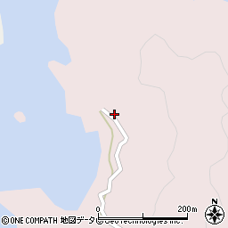 長崎県佐世保市鹿町町長串399周辺の地図