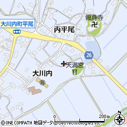 佐賀県伊万里市大川内町丙平尾2389周辺の地図