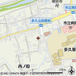佐賀県多久市多久町西ノ原2142-2周辺の地図