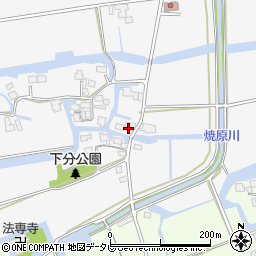 佐賀県佐賀市兵庫町瓦町1291周辺の地図