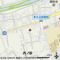 佐賀県多久市多久町西ノ原2137周辺の地図