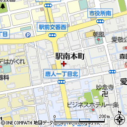 福岡銀行佐賀支店周辺の地図
