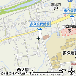 佐賀県多久市多久町西ノ原2149周辺の地図