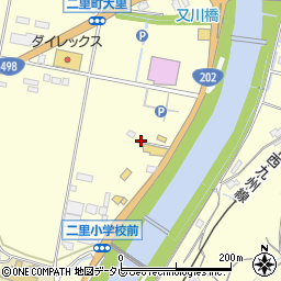 佐賀県伊万里市二里町大里乙115周辺の地図