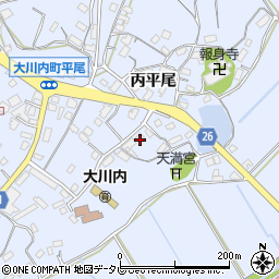 佐賀県伊万里市大川内町丙2392周辺の地図