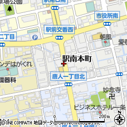 佐賀県佐賀市駅南本町周辺の地図