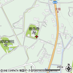 大分県玖珠郡玖珠町大隈1234-1周辺の地図