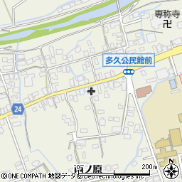 佐賀県多久市多久町西ノ原2202-1周辺の地図