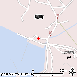 長崎県平戸市堤町4周辺の地図