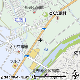 佐々松瀬郵便局 ＡＴＭ周辺の地図