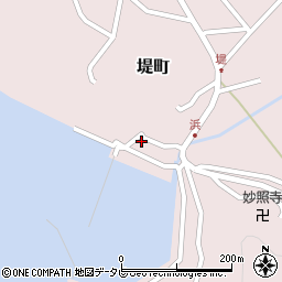 長崎県平戸市堤町7周辺の地図