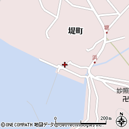 長崎県平戸市堤町12周辺の地図