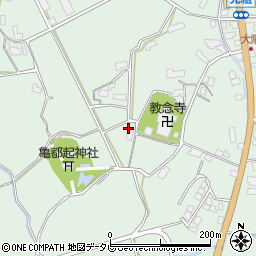 大分県玖珠郡玖珠町大隈1239周辺の地図