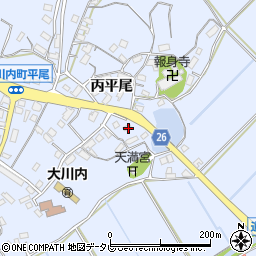 佐賀県伊万里市大川内町丙2383周辺の地図
