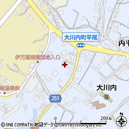 佐賀県伊万里市大川内町丙平尾2507-5周辺の地図