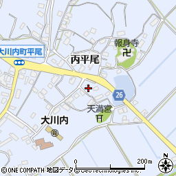 佐賀県伊万里市大川内町丙2380周辺の地図