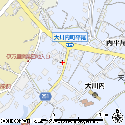 佐賀県伊万里市大川内町丙平尾2533-24周辺の地図