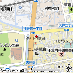 数楽舎佐賀駅前校周辺の地図
