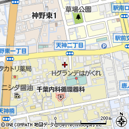 自由同和会　佐賀県本部周辺の地図