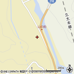 大分県日田市天瀬町合田3075周辺の地図