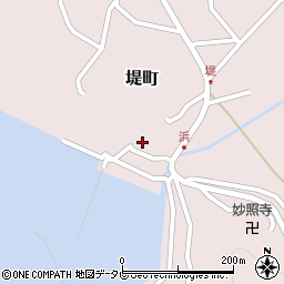 長崎県平戸市堤町14周辺の地図