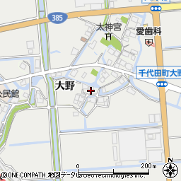 佐賀県神埼市千代田町迎島1474周辺の地図