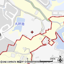 福岡県久留米市荒木町藤田1577周辺の地図
