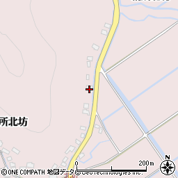佐賀県多久市東多久町納所北坊2256-1周辺の地図