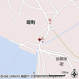 長崎県平戸市堤町18周辺の地図