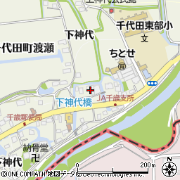 佐賀県神埼市千代田町渡瀬2220周辺の地図