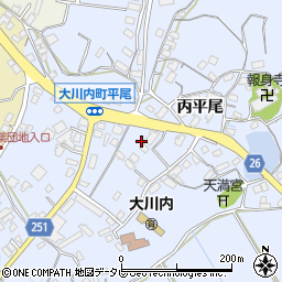 佐賀県伊万里市大川内町丙2456周辺の地図