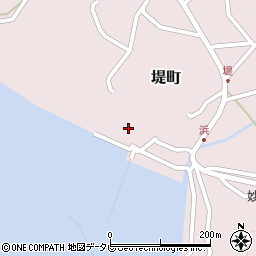 長崎県平戸市堤町163周辺の地図