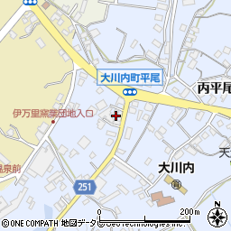 佐賀県伊万里市大川内町丙2483周辺の地図