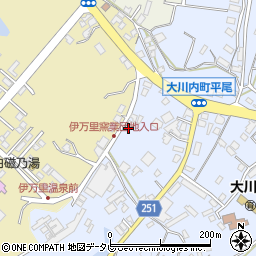 佐賀県伊万里市大川内町丙平尾2519周辺の地図