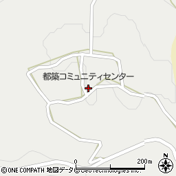 日田市都築コミュニティセンター周辺の地図