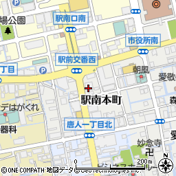 佐賀中央第一生命ビル周辺の地図